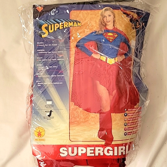 Sexy Supergirl-kostuum voor vrouwen grote maat. De coolste | Funidelia